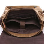 Versatile borsa a tracolla in tela Borsa per computer aziendale, Khaki Large, Dark Blue Large, Coffee Large, Black Large, Khaki Medium, Dark Blue Medium, Coffee Medium, Gray Large, Gray Medium, Green Large, Green Medium