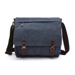 Versatile borsa a tracolla in tela Borsa per computer aziendale, Khaki Large, Dark Blue Large, Coffee Large, Black Large, Khaki Medium, Dark Blue Medium, Coffee Medium, Gray Large, Gray Medium, Green Large, Green Medium