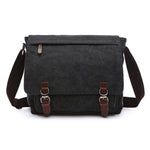 Versatile borsa a tracolla in tela Borsa per computer aziendale, Khaki Large, Dark Blue Large, Coffee Large, Black Large, Khaki Medium, Dark Blue Medium, Coffee Medium, Gray Large, Gray Medium, Green Large, Green Medium
