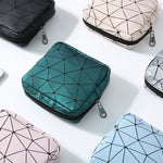 XH8214 Borsa per la conservazione di assorbenti igienici portatile Borsa per monete impermeabile di grande capacità, XH8214 Plant Green, XH8214 Black, XH8214 Fluorescence, XH8214 Sky Blue, XH8214 Cherry Pink, XH8214 Apricot