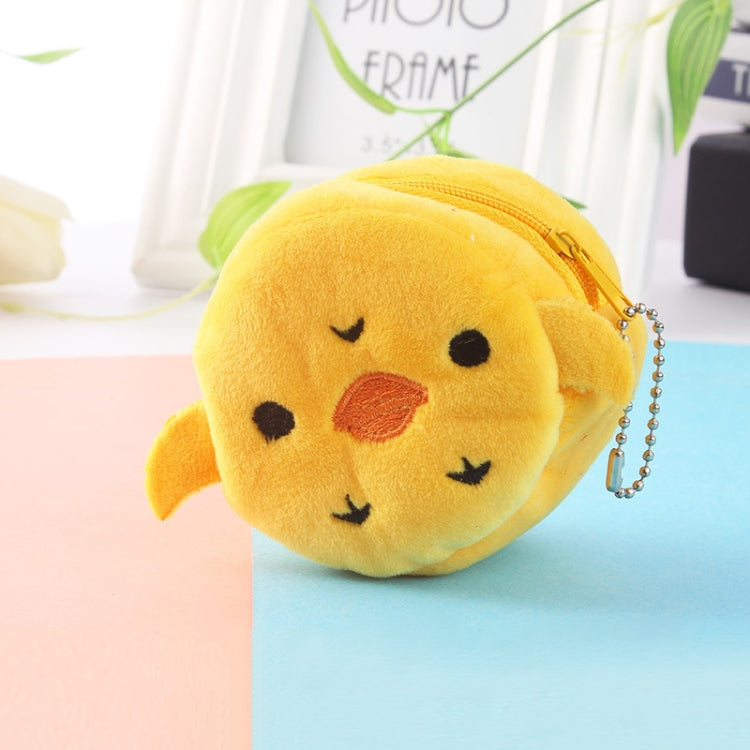 Portamonete chiave tridimensionale in peluche per bambini 2 pezzi, Panda, Shy Rabbit, Strawberry Rabbit, Shy Bear, Yellow Duckling, Chick, Black Rabbit, Red Strawberry, Red Cat Eagle, Blue Panda, Ladybug, Frog