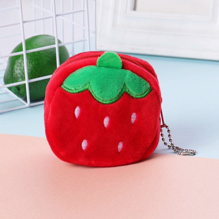 Portamonete chiave tridimensionale in peluche per bambini 2 pezzi, Panda, Shy Rabbit, Strawberry Rabbit, Shy Bear, Yellow Duckling, Chick, Black Rabbit, Red Strawberry, Red Cat Eagle, Blue Panda, Ladybug, Frog