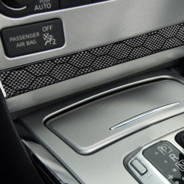 Per Infiniti G37/G25/Q60 pannello CD inferiore striscia decorativa adesiva