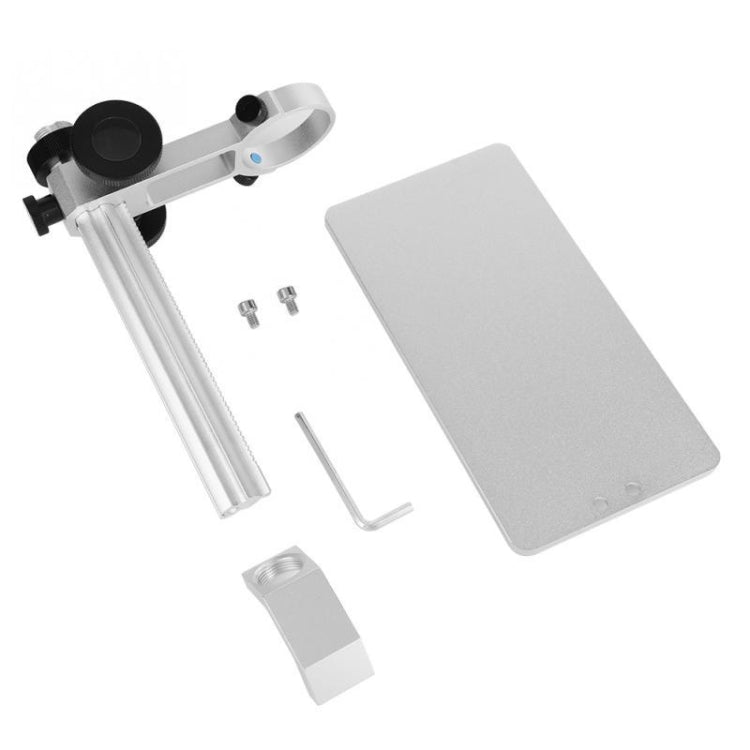 Supporto sollevamento in lega di alluminio per microscopio