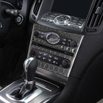 Per Infiniti G35/G37/G25/Q60 Console CD AC Switch Panel B Adesivo modello