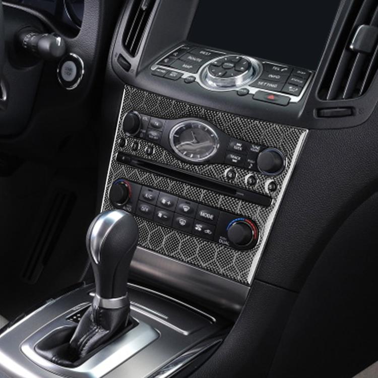 Per Infiniti G35/G37/G25/Q60 Console CD AC Switch Panel B Adesivo modello