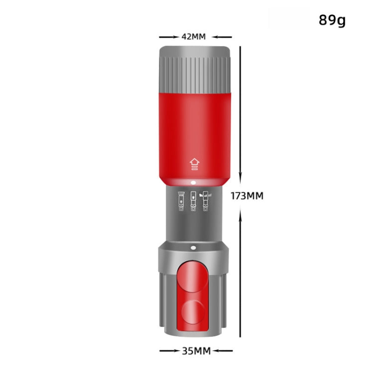 Per aspirapolvere Dyson V7 V8 V10 V11 V15 Spazzola per spolverare con setole morbide antitraccia, Non-marking Brush