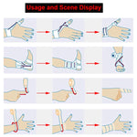 5 bende autoadesive non tessute mimetiche 4,5 m x 5 cm