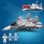 Blocchi di Costruzione Modello Elicottero in ABS 48x33 cm