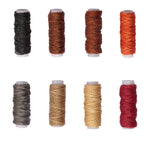 Set di kit da cucito per articoli in pelle fai da te cuciti a mano, 32 in 1