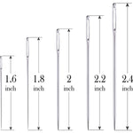 Set di strumenti per ago da cucito per ricamo in acciaio inossidabile da 10 pezzi, Needle Set