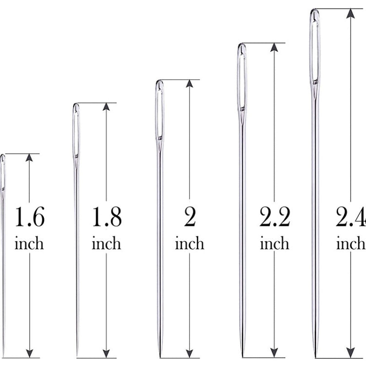 Set di strumenti per ago da cucito per ricamo in acciaio inossidabile da 10 pezzi, Needle Set