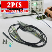 Sonda per oscilloscopio P6100 DC 100 MHz con clip e BNC