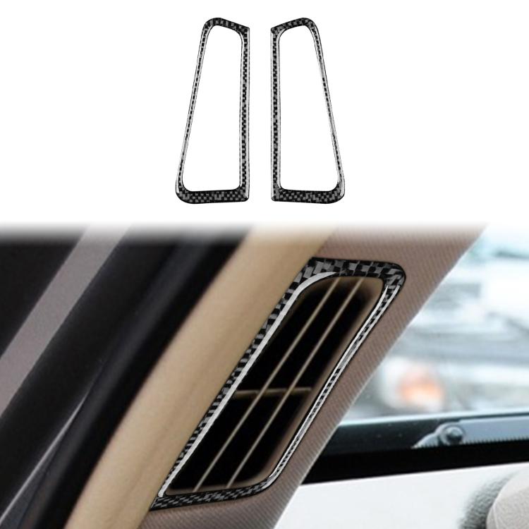 Per Infiniti G35/G37/G25/Q60 2 pezzi/set adesivo universale per presa d'aria antiappannamento per guida a sinistra e a destra