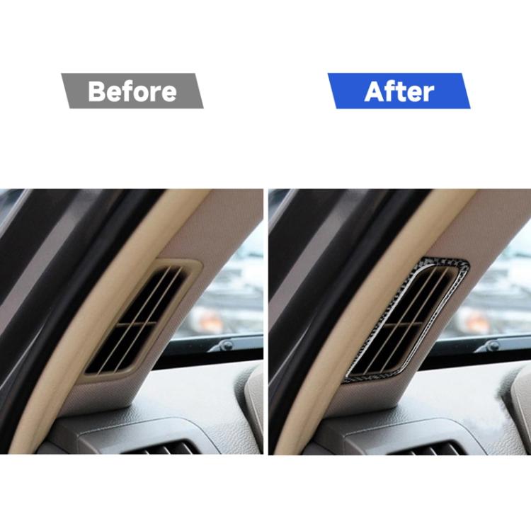 Per Infiniti G35/G37/G25/Q60 2 pezzi/set adesivo universale per presa d'aria antiappannamento per guida a sinistra e a destra