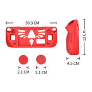 Per Steam Deck V V4-1 Custodia protettiva antiscivolo in silicone per console tascabili con funzione di supporto, V4-1Black), V4-1(Red), V4-1(Green), V4-1(Blue)