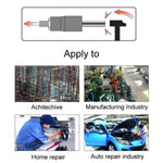 Set di chiavi a bussola per rimozione antiscivolo con dado danneggiato per pneumatici per auto, 4 In 1 Wrench Set