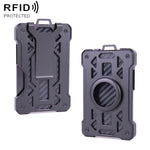 Portafoglio RFID in metallo compatibile con AirTag