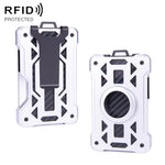 Portafoglio RFID in metallo compatibile con AirTag