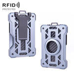 Portafoglio RFID in metallo compatibile con AirTag