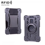 Portafoglio RFID in metallo compatibile con AirTag