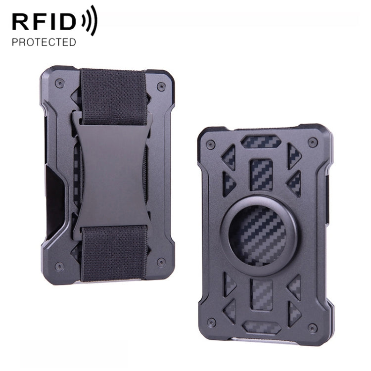 Portafoglio RFID in metallo compatibile con AirTag