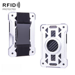 Portafoglio RFID in metallo compatibile con AirTag