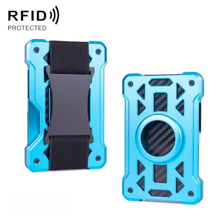 Portafoglio RFID in metallo compatibile con AirTag