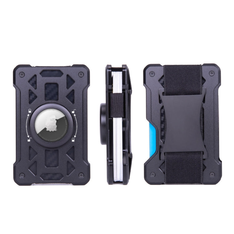 Portafoglio RFID in metallo compatibile con AirTag
