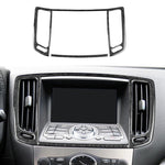 Per Infiniti G35/G37/G25/Q60 2 pezzi/set adesivo universale per presa d'aria centrale per guida a sinistra e a destra