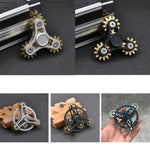 Linkage Fidget Spinner Giocattolo di decompressione, Four Gear(Silver), Four Gear(Black), Four Gear Upgraded Version(Black), Four Gear Upgraded Version(Silver), Four Gear Upgraded Version Ink(Blue)