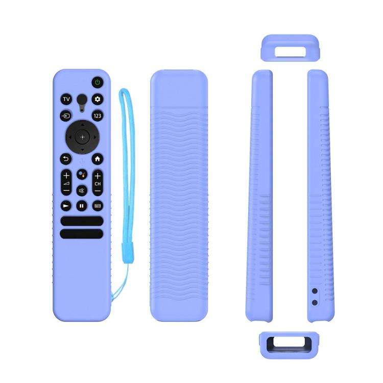 Custodia protettiva anti-caduta in silicone per telecomando vocale Y56 per Sony RMF-TX800U/C/P/T/900U, For Sony RMF-TX800U/C/P/T/900U(Blue), For Sony RMF-TX800U/C/P/T/900U(Red), For Sony RMF-TX800U/C/P/T/900U(Luminous Blue)                             ...
