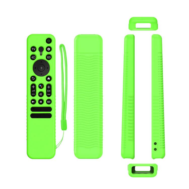 Custodia protettiva anti-caduta in silicone per telecomando vocale Y56 per Sony RMF-TX800U/C/P/T/900U, For Sony RMF-TX800U/C/P/T/900U(Blue), For Sony RMF-TX800U/C/P/T/900U(Red), For Sony RMF-TX800U/C/P/T/900U(Luminous Blue)                             ...