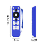 Y55 per ONN Android TV 4K UHD dispositivo di streaming copertura telecomando in silicone anticaduta