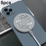 Custodia in silicone per caricabatterie wireless Magsafe