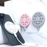Custodia in silicone per caricabatterie wireless Magsafe