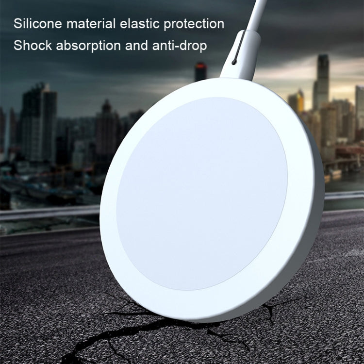 Custodia in silicone per caricabatterie wireless Magsafe