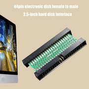 Adattatore da 2,5 pollici per disco elettronico IDE maschio a maschio a 44 pin, 44 Pin Male To Male IDE