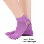 Guanti sportivi antiscivolo per yoga a dita aperte + set di calze yoga a cinque dita, Gloves+Socks Black, Gloves+Socks Grey, Gloves+Socks Red, Gloves+Socks Purple, Gloves+Socks Blue, Gloves+Socks Open Toe Black, Gloves+Socks Open Toe Gray              ...