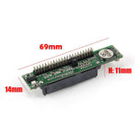 Disco rigido SATA da 2,5 pollici a scheda adattatore interfaccia pin IDE44, 90 Degree, 180 Degree