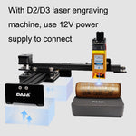Albero rotante DAJA R3 per macchina incisione laser
