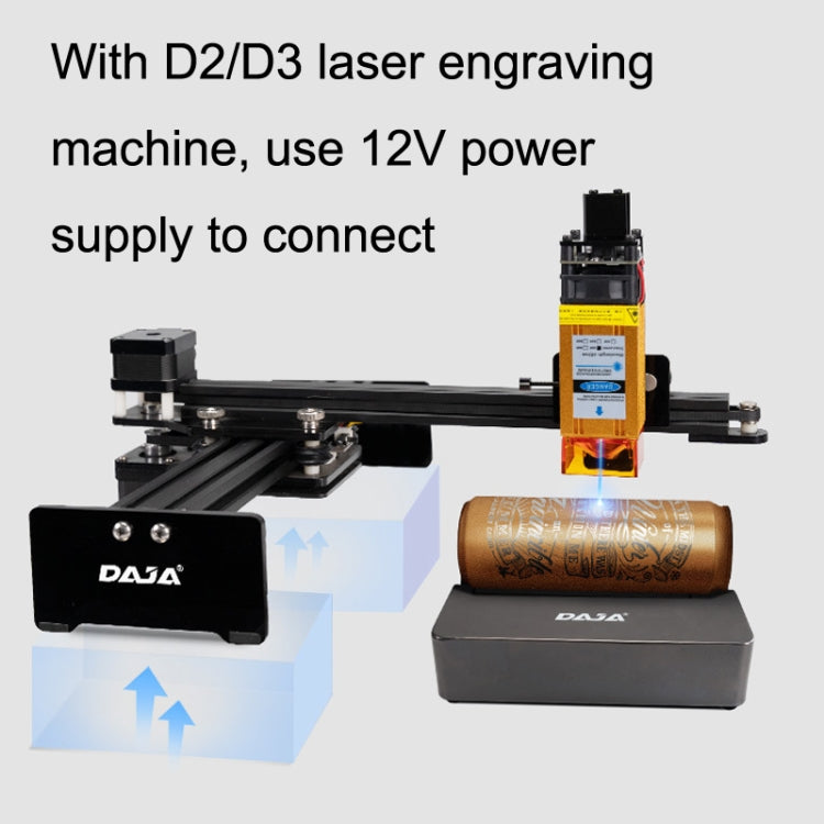 Albero rotante DAJA R3 per macchina incisione laser