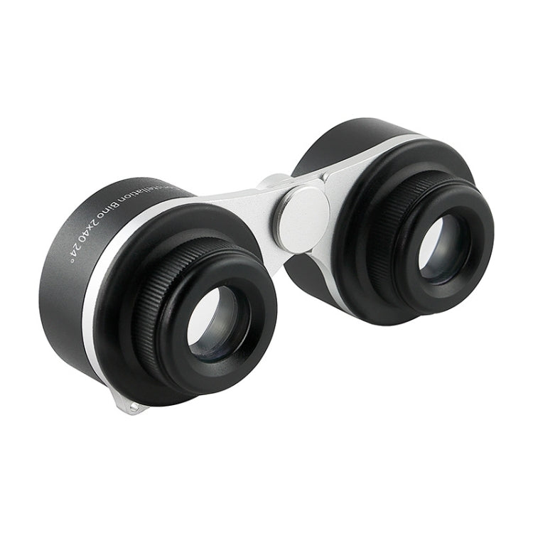 Binocolo per osservare le stelle 2X/3X Telescopio portatile con obiettivo ottico completo HD, 2x40, 3x50
