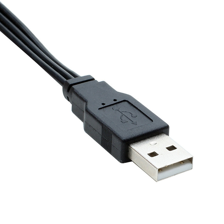 Cavo audio AV da USB a 3 bus RCA 1 maschio 3 femmina, 25cm, 1.5m