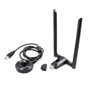 Scheda di rete wireless da 1200 m Ricevitore WiFi 802.11AC USB3.0 a doppia frequenza 2.4G/5.8G, 1200m USB3.0