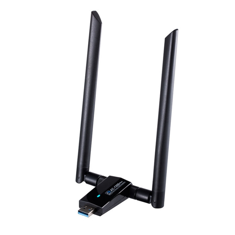 Scheda di rete wireless da 1200 m Ricevitore WiFi 802.11AC USB3.0 a doppia frequenza 2.4G/5.8G, 1200m USB3.0