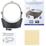 81007-P Lente d'ingrandimento per strumento di riparazione elettronica montata sulla testa con luce a LED, 81007-P