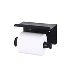 Porta asciugamani di carta smorzante in acciaio inossidabile Rack di stoccaggio della carta in rotolo senza perforazione, Style 2