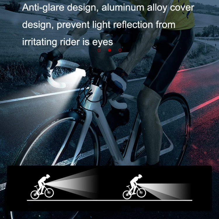 Set di lampade da guida a LED per esterni con ricarica USB per bicicletta, stile:, Front Light, Tail Light, Front Light+Tail Light
