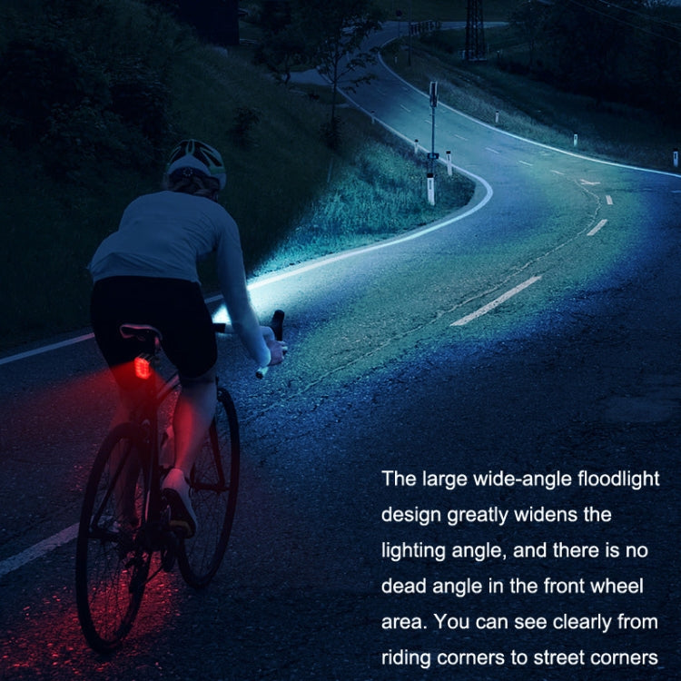 Set di lampade da guida a LED per esterni con ricarica USB per bicicletta, stile:, Front Light, Tail Light, Front Light+Tail Light
